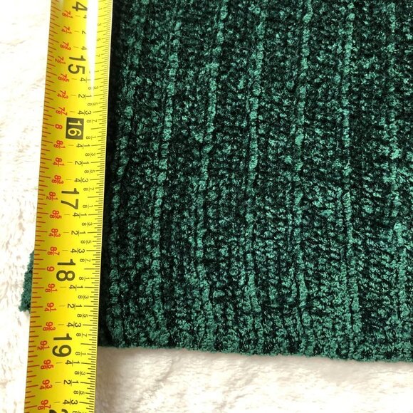 NICOLE Emerald Green Button Down Knitted Cardigan Sweater Size Small - Picture 8 of 10